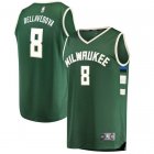 Camiseta Matthew Dellavedova 8 Milwaukee Bucks Icon Edition Verde Hombre